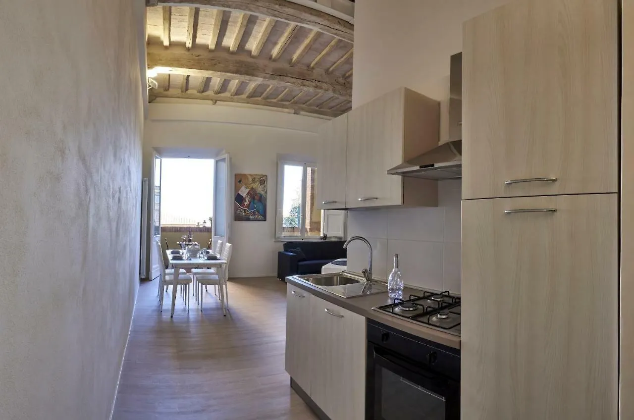 Appartamento Casa con Loggiato residenza storica Siena
